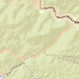 Senftenberg Street Map