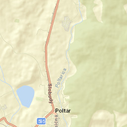 Poltár Street Map
