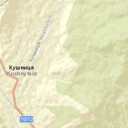 Kushnytsya Street Map