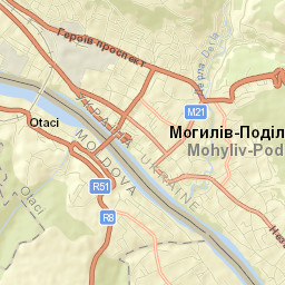 Mohyliv-Podilskyi Street Map