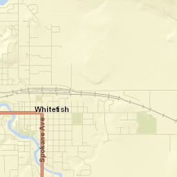 Whitefish Street Map