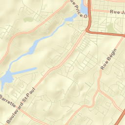 Saguenay Street Map