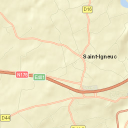 Jugon-les-Lacs Street Map