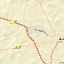 Saint-Brice-en-Coglès Street Map