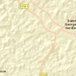 Saint-Georges-sur-Eure Street Map