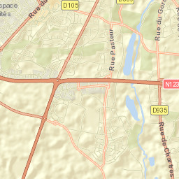 Barjouville Street Map