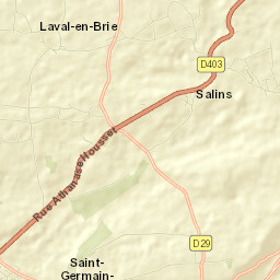 Salins Street Map