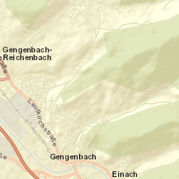 Gengenbach Street Map