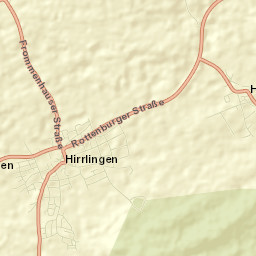 Hirrlingen Street Map