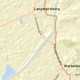 Langenpreising Street Map
