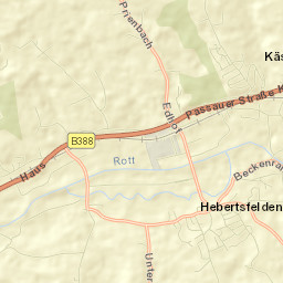 Hebertsfelden Street Map