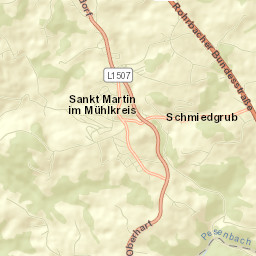 Sankt Martin im Mühlkreis Street Map