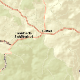 Gutau Street Map