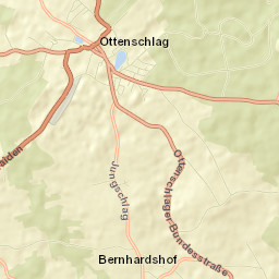 Ottenschlag Street Map