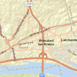 Krems an der Donau Stadt Street Map