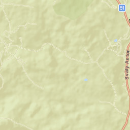 Svätý Anton Street Map