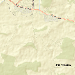 Okres Poltár Street Map