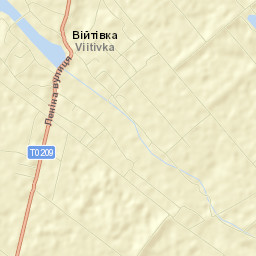 Viytivka Street Map