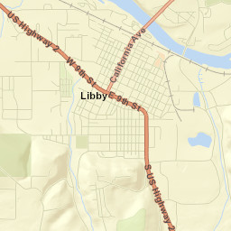 Libby Street Map