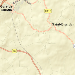 Saint-Brandan Street Map