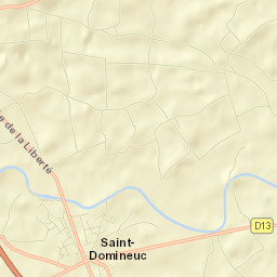Saint-Domineuc Street Map