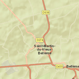 Bellême Street Map