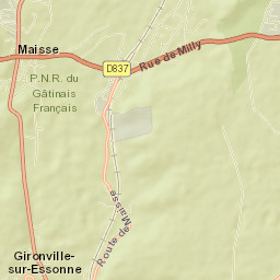 Maisse Street Map