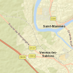 Champagne-sur-Seine Street Map