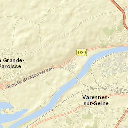 La Grande-Paroisse Street Map