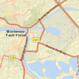 Montereau-Fault-Yonne Street Map