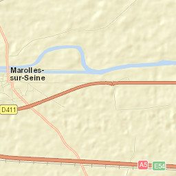 Marolles-sur-Seine Street Map