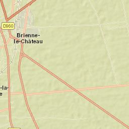 Brienne-le-Château Street Map