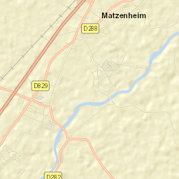 Matzenheim Street Map