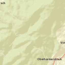 Oberharmersbach Street Map