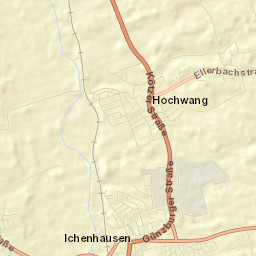 Ichenhausen Street Map