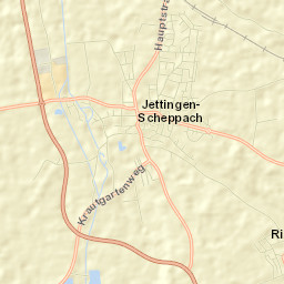 Jettingen-Scheppach Street Map