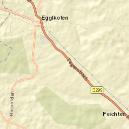 Egglkofen Street Map