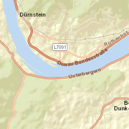 Dürnstein Street Map