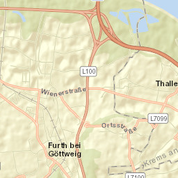 Furth bei Göttweig Street Map