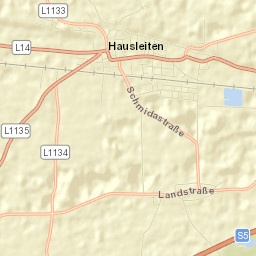 Hausleiten Street Map
