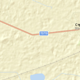 Strabychovo Street Map