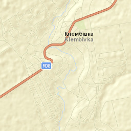 Klembivka Street Map