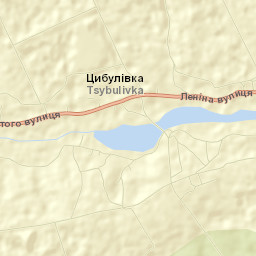 Tsybulevka Street Map