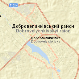Dobrovelychkivka Street Map