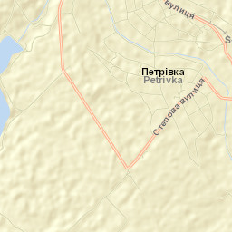 Shcherbynivka Street Map