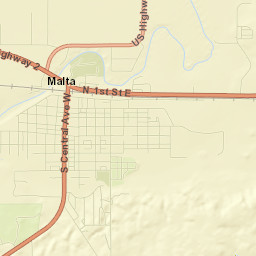 Malta Street Map