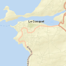 Le Conquet Street Map