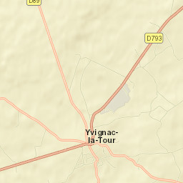 Yvignac-la-Tour Street Map