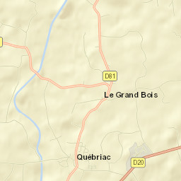 Québriac Street Map