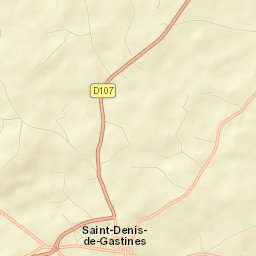 Saint-Denis-de-Gastines Street Map